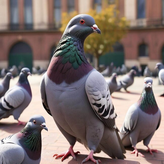 Czy gołębie są używane w badaniach klimatycznych