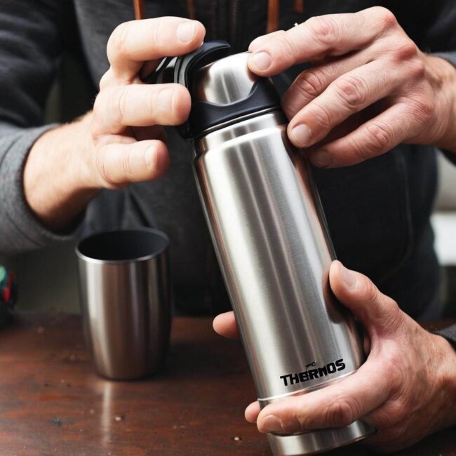 Jak otworzyć termos i zdjąć korek