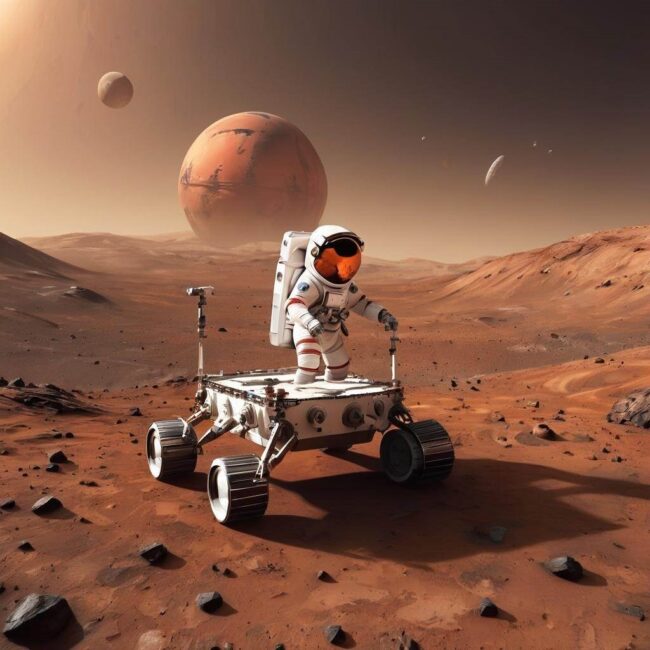 Lot kosmiczny na Marsa informacje