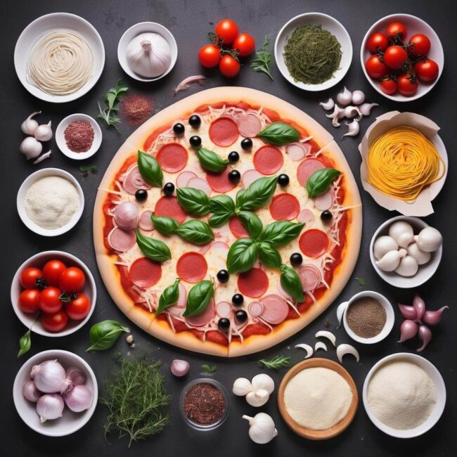 Pizza pepperoni czy kiełbaski powinny być na wierzchu