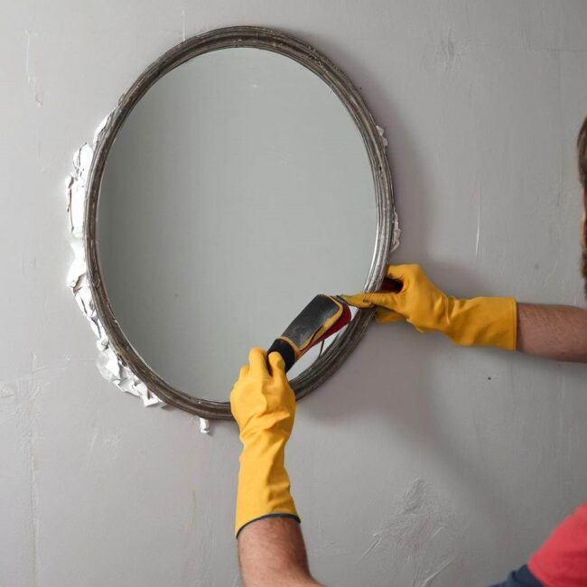 Szybkie i skuteczne odklejanie lustra