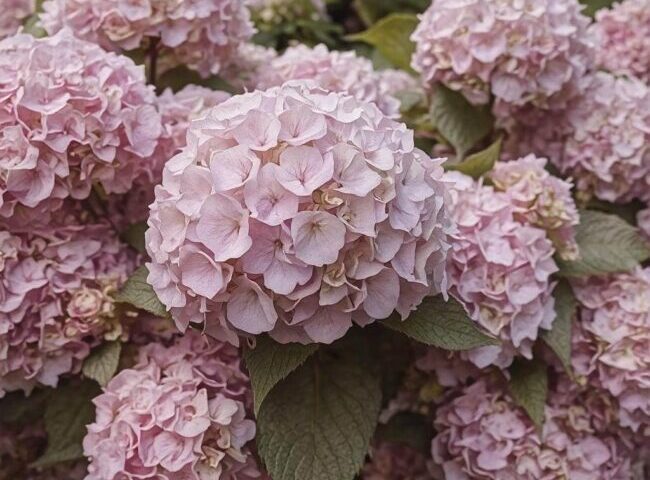 Cięcie hortensji krzewiastej dla lepszego rozgałęzienia